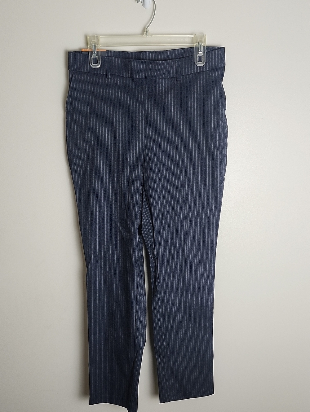 Womens Rafaella Pinstripe Dress Pants